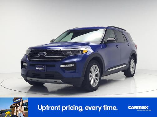 Blue 2023 Ford Explorer XLT