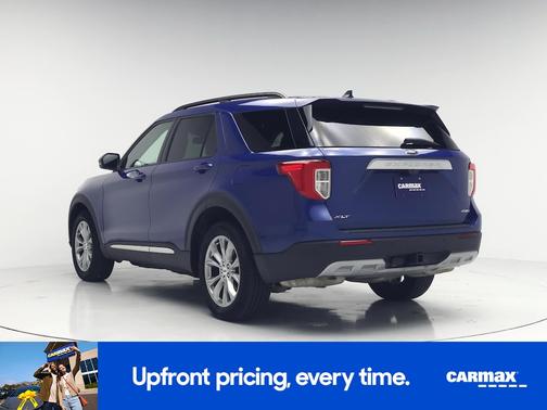 Blue 2023 Ford Explorer XLT