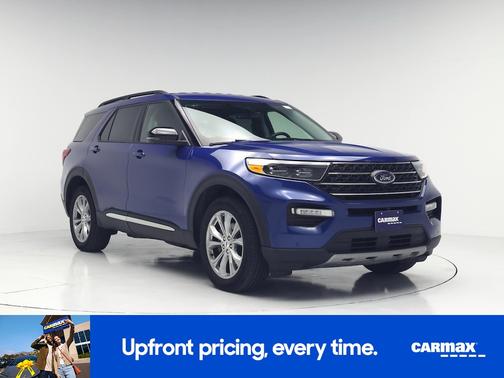 Blue 2023 Ford Explorer XLT