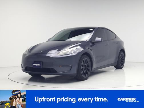 Gray 2021 Tesla Model Y Long Range