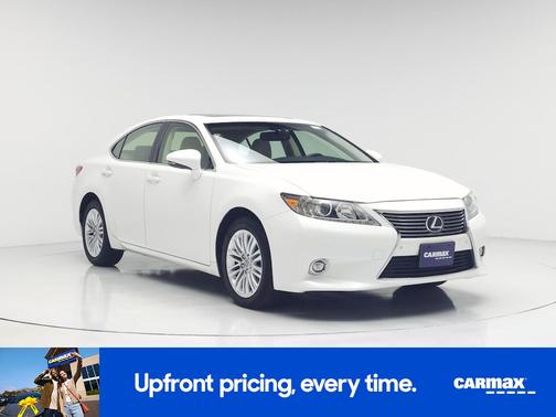 White 2014 Lexus ES 350