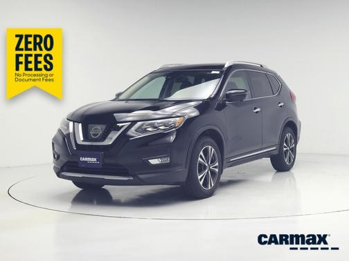Black 2017 Nissan Rogue SL