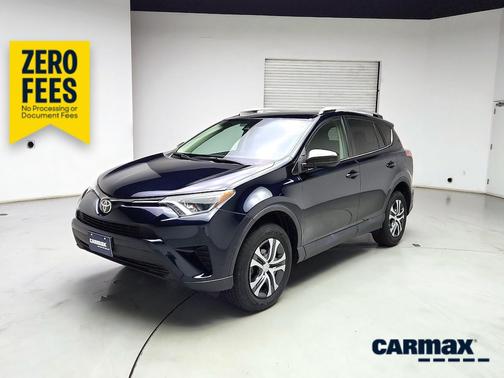 Blue 2018 Toyota RAV4 LE