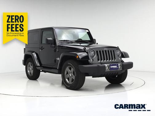 Black 2015 Jeep Wrangler Freedom