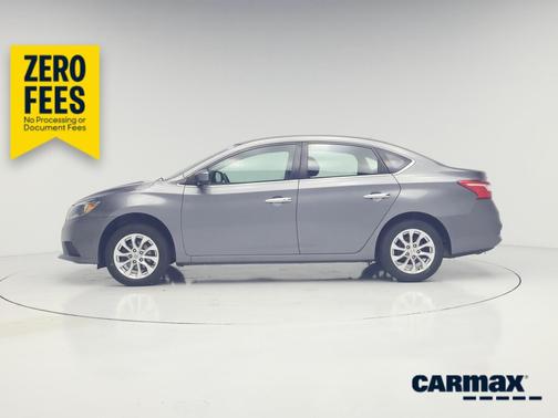 Gray 2017 Nissan Sentra SV