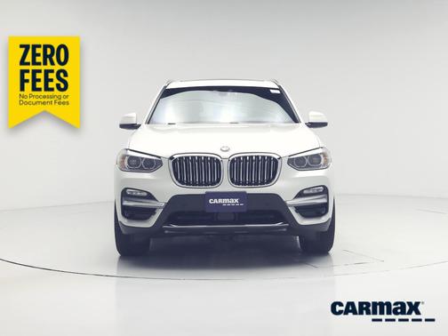 White 2019 BMW X3 XDrive30i