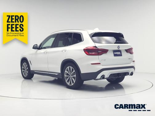 White 2019 BMW X3 XDrive30i