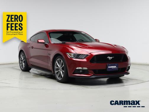 Red 2017 Ford Mustang GT Premium