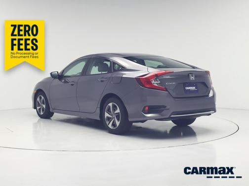 Gray 2020 Honda Civic LX
