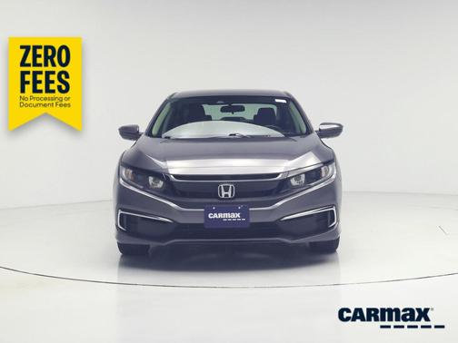Gray 2020 Honda Civic LX
