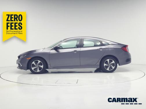 Gray 2020 Honda Civic LX