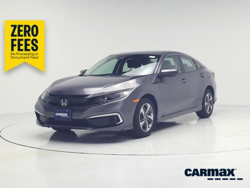 Gray 2020 Honda Civic LX