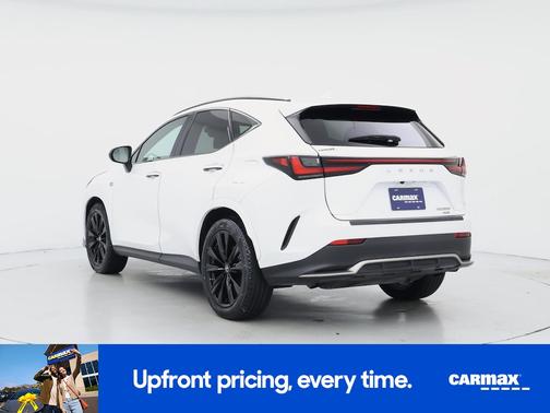 White 2022 Lexus NX 350 F-SPORT Handling