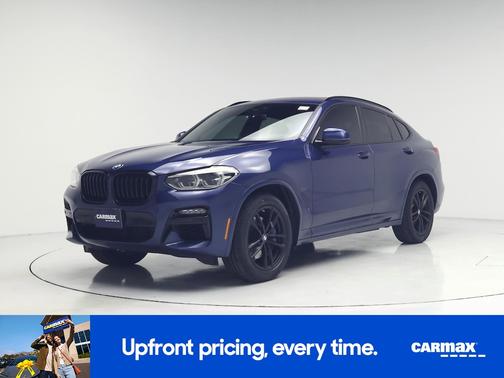 Blue 2021 BMW X4 M40I
