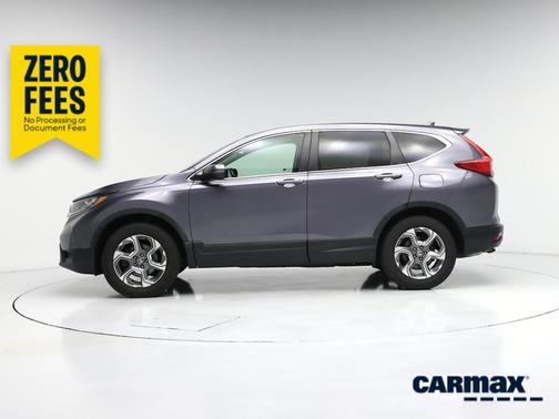 Gray 2017 Honda CR-V EX-L