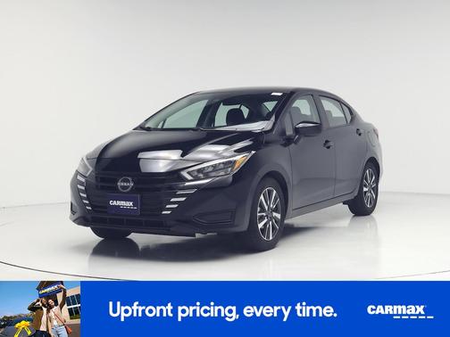 Black 2025 Nissan Versa SV