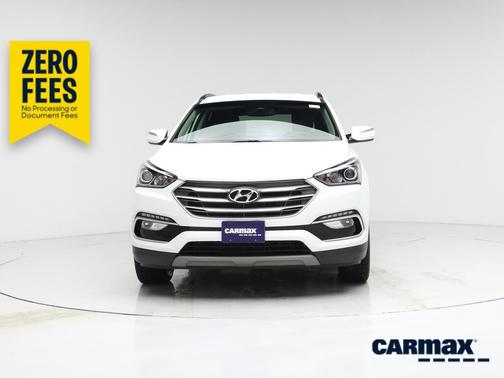 White 2018 Hyundai Santa Fe Sport