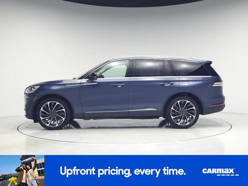 Blue 2020 Lincoln Aviator Reserve