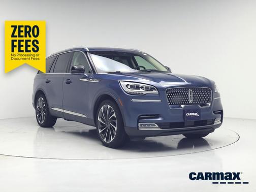 Blue 2020 Lincoln Aviator Reserve