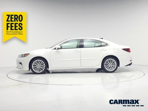 White 2018 Lexus ES 350
