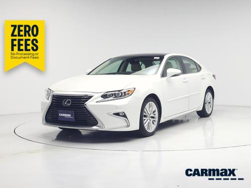 White 2018 Lexus ES 350