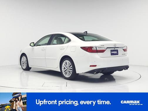 White 2018 Lexus ES 350