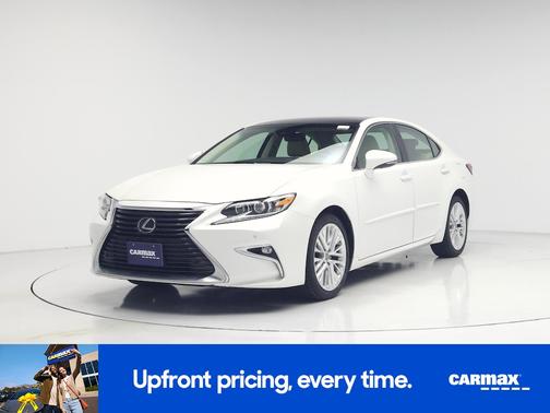 White 2018 Lexus ES 350