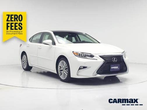 White 2018 Lexus ES 350