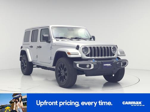 Silver 2024 Jeep Wrangler 4xe Sahara