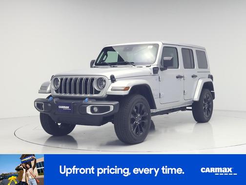 Silver 2024 Jeep Wrangler 4xe Sahara