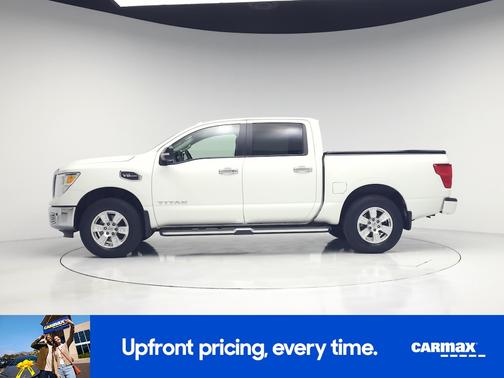White 2017 Nissan Titan SV