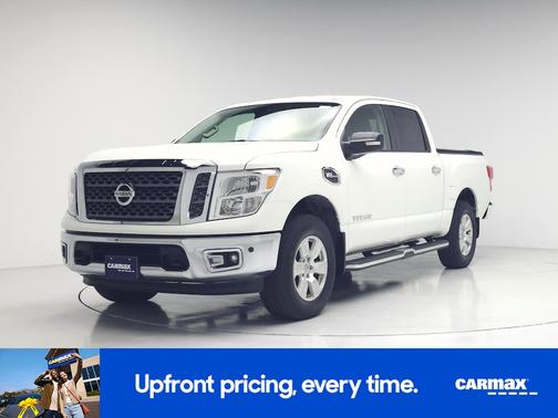 White 2017 Nissan Titan SV