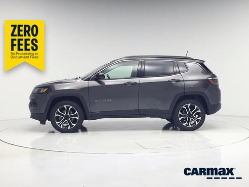 Gray 2022 Jeep Compass Limited
