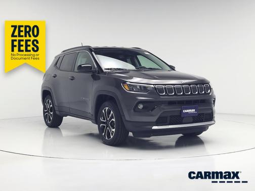 Gray 2022 Jeep Compass Limited