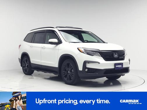 White 2021 Honda Pilot Black Edition