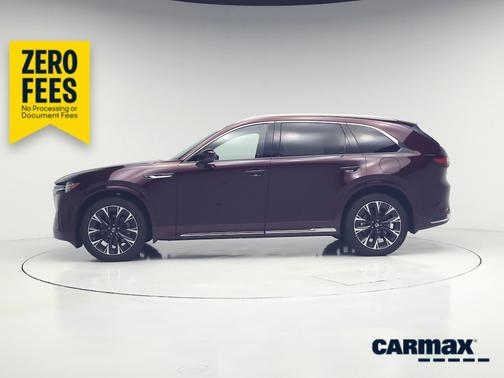 Red 2025 Mazda CX-90 Turbo S Premium Plus