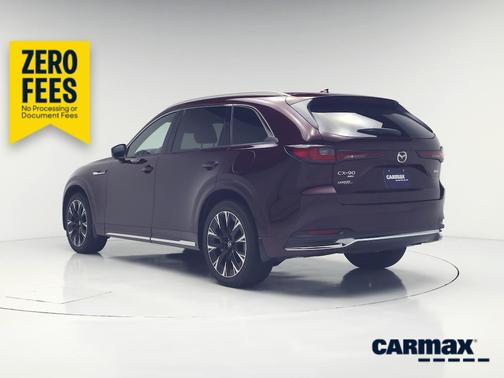 Red 2025 Mazda CX-90 Turbo S Premium Plus