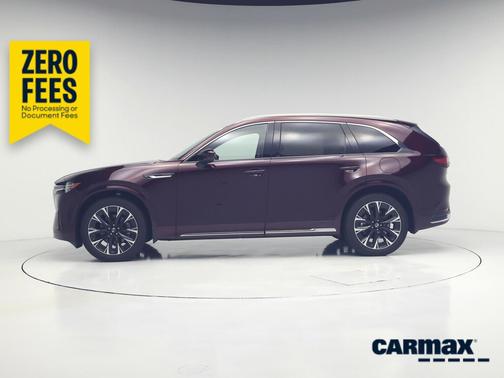 Red 2025 Mazda CX-90 Turbo S Premium Plus