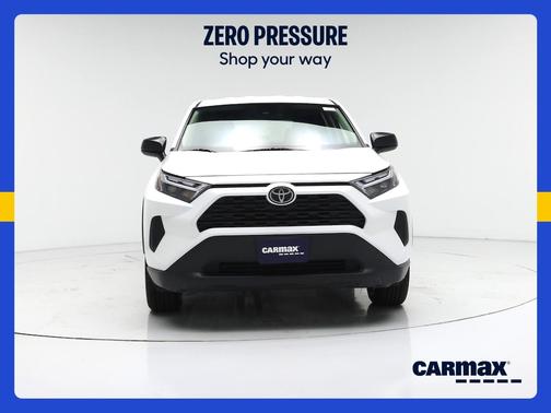 White 2025 Toyota RAV4 LE