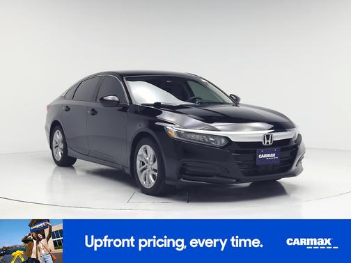 Black 2018 Honda Accord LX