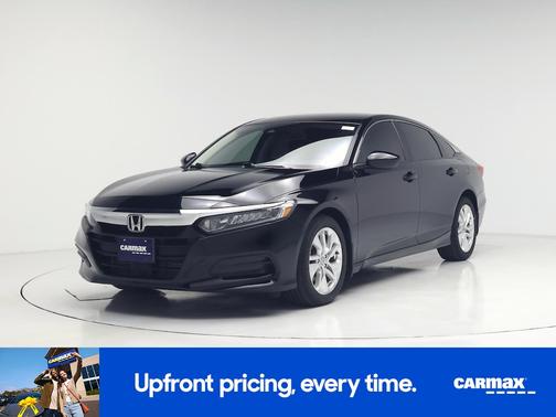 Black 2018 Honda Accord LX