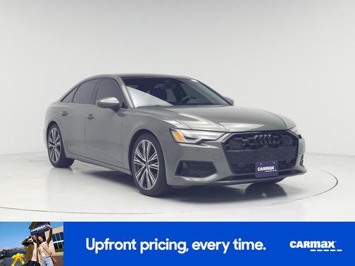 Gray 2024 Audi A6 Premium Plus