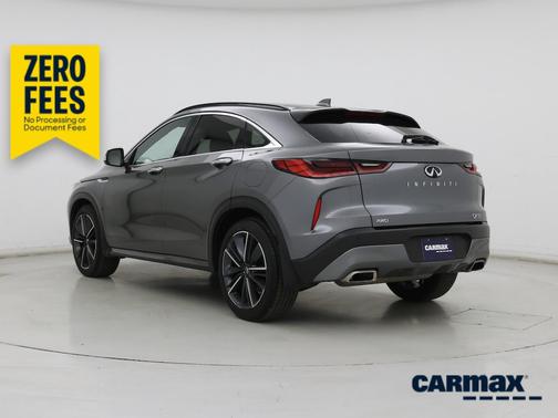 Gray 2023 INFINITI QX55 Luxe