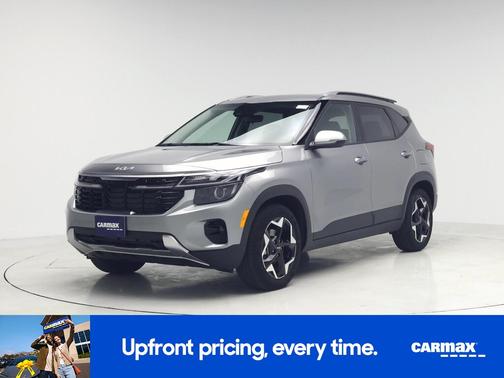 Gray 2025 Kia Seltos S