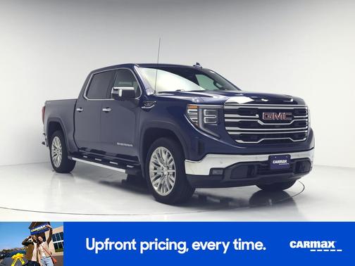 Blue 2022 GMC Sierra 1500 SLT