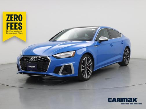 Blue 2021 Audi S5 Prestige