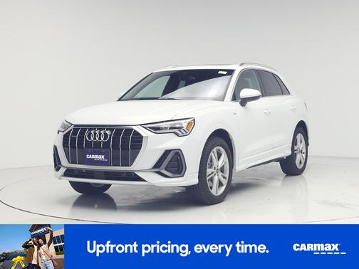 White 2023 Audi Q3 S-Line Premium Plus