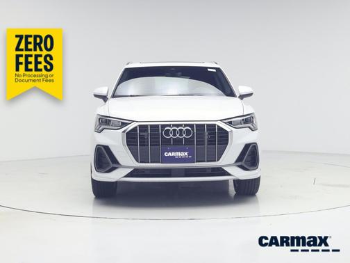 White 2023 Audi Q3 S-Line Premium Plus