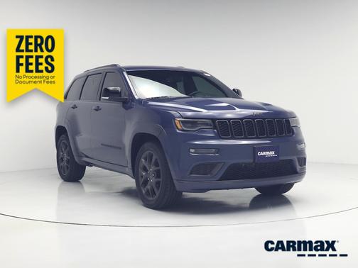 Blue 2020 Jeep Grand Cherokee Limited X
