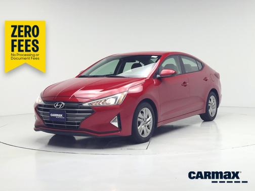 Red 2020 Hyundai ELANTRA SEL